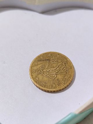 Moneda 50 céntimos 2001 para colección-negociable.