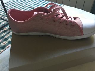 Zapatillas Lacoste Ziane Sneaker Rosa Talla 39