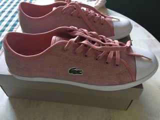 Zapatillas Lacoste Ziane Sneaker Rosa Talla 39