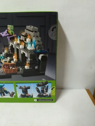 Lego Minecraft The Deep Dark Battle 21246 Nuevo