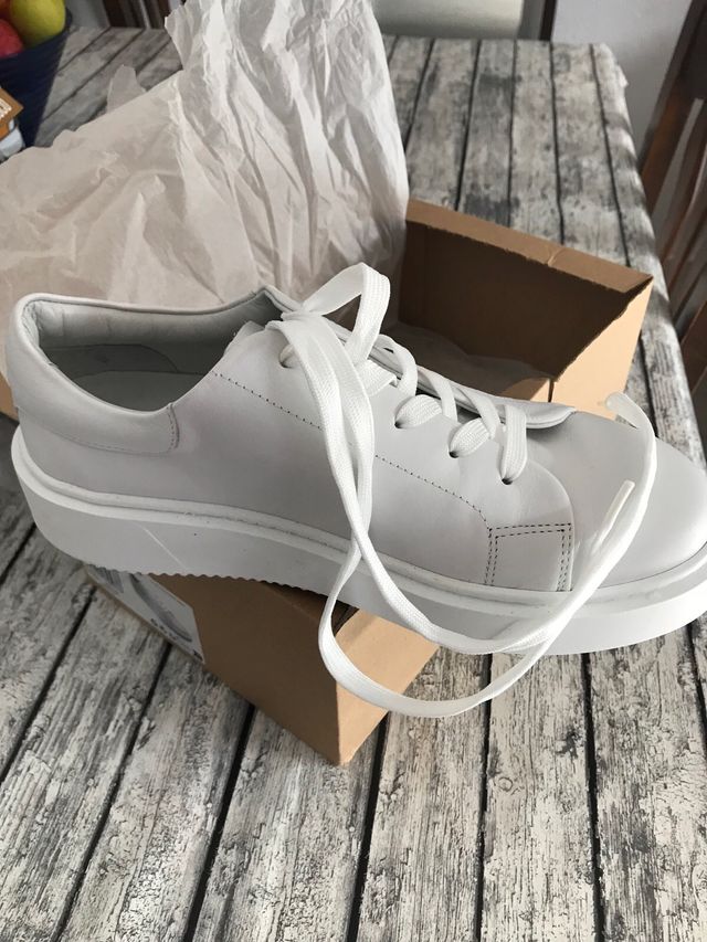 Zapatillas Mujer Mango Blancas