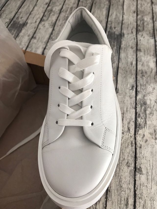 Zapatillas Mujer Mango Blancas