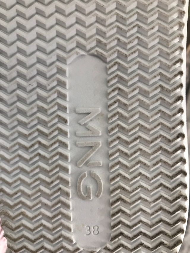 Zapatillas Mujer Mango Blancas