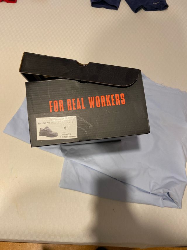 Zapatillas seguridad EN ISO 20345 Talla 41