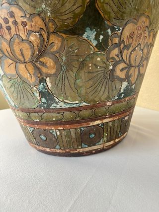 Antico Vaso Cinese Decorato