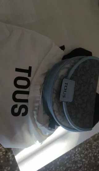 Bolso Tous azul y gris. Nuevo