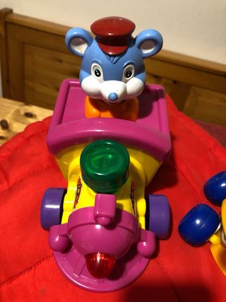 Lotto giochi bimbi: trenino, ape, auto, telefono