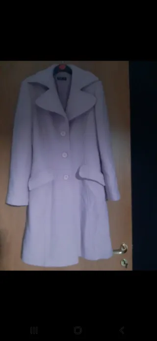 Cappotto Pura Lana Rosa