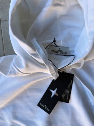 Felpa Stone Island bianca