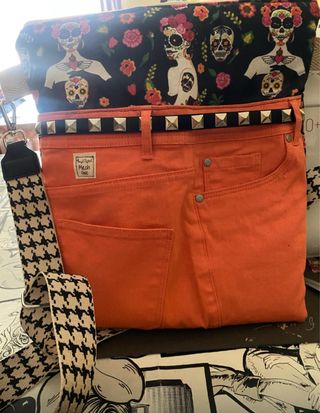 Bolso vaquero Catrina multicolor