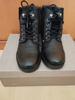 Botas Martinelli Negras Piel