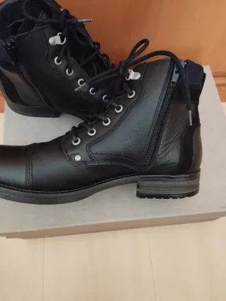 Botas Martinelli Negras Piel