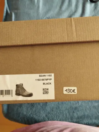 Botas Martinelli Negras Piel