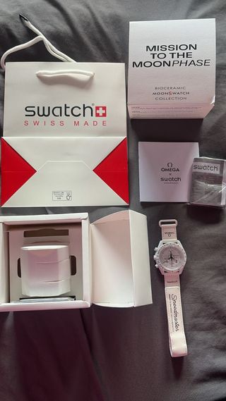 Omega Swatch Mission to Moonphase