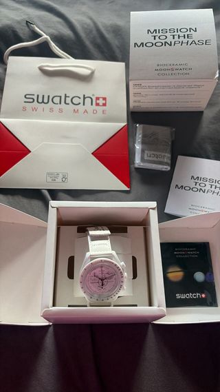 Omega Swatch Mission to Moonphase