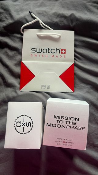 Omega Swatch Mission to Moonphase