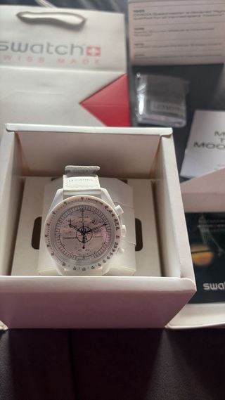 Omega Swatch Mission to Moonphase