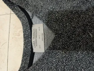 Chándal Zara Gris Brillante Talla M