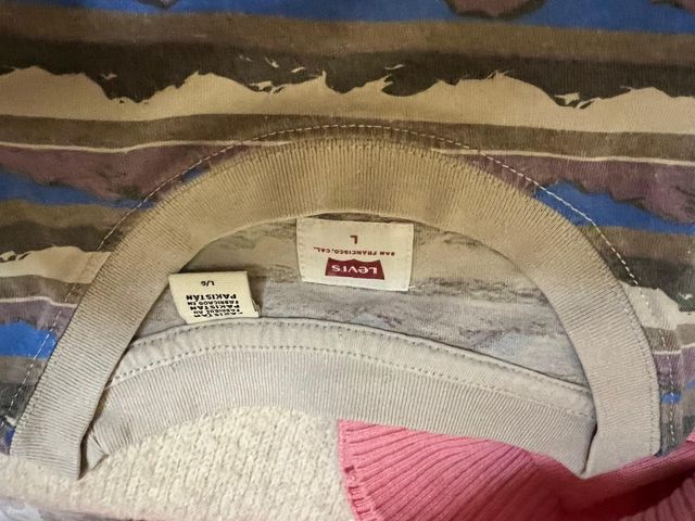 Camiseta Levi's Estampada Montañas Talla L y M