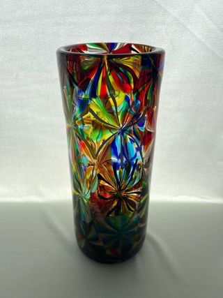 Vaso Perelda per F.lli Toso Vetro