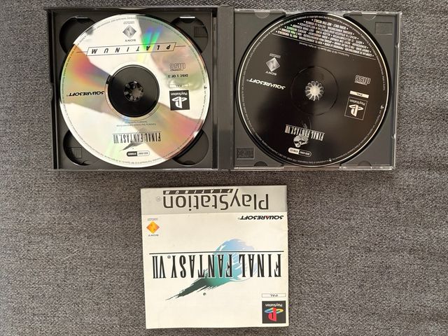 Final Fantasy VII PlayStation PAL