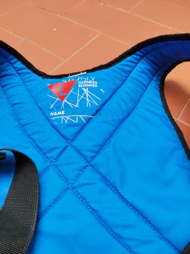 Arnés vela ligera catamarán