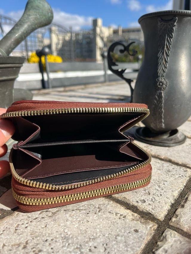 Portafoglio della Duke Moda - Pelle Marrone