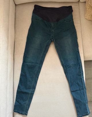 Pantalón Maternidad Azul