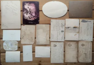 Lote fotografías antiguas Pp. S.XX - años 40