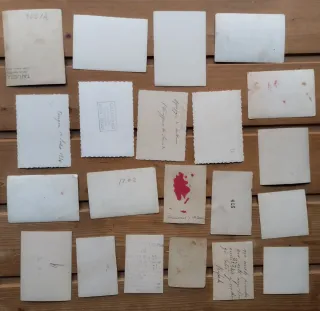 Lote fotografías antiguas Pp. S.XX - años 40