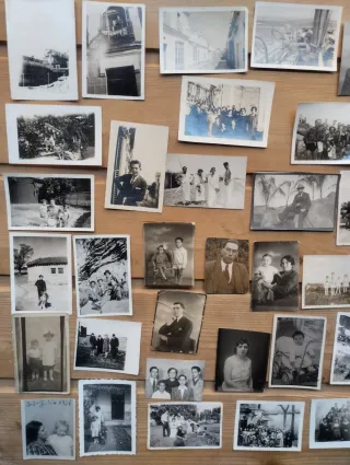 Lote fotografías antiguas Pp. S.XX - años 40