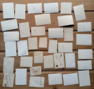 Lote fotografías antiguas Pp. S.XX - años 40