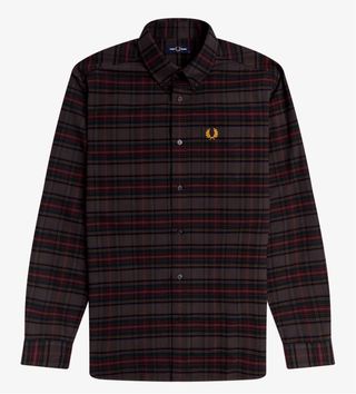 Camisa Fred Perry cuadros hombre tartan