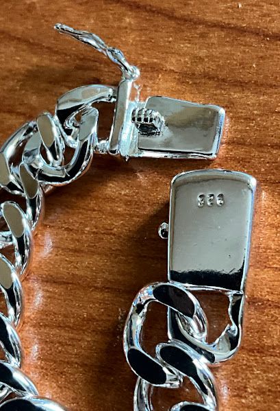 Catena Uomo Argento 925 Larga 61cm