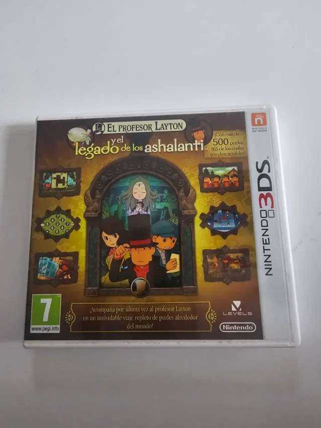 Professor Layton L'eredità degli Ashalanti 3DS