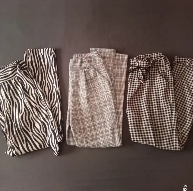 Lote 3 pantalones estampados