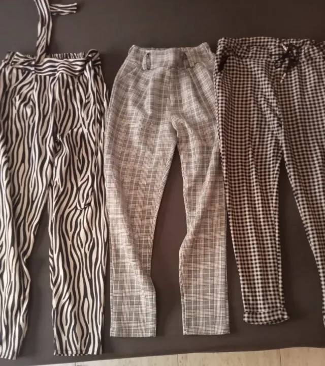 Lote 3 pantalones estampados
