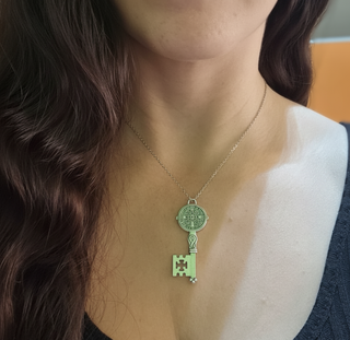 Llave San Benito Abrecaminos Amuleto Protector