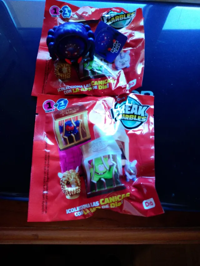 Lote 2 Bolsas Sorpresa Canicas de Día