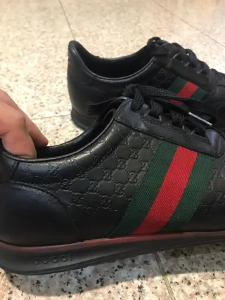 Scarpe di pelle Gucci uomo