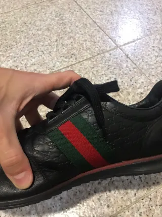 Scarpe di pelle Gucci uomo