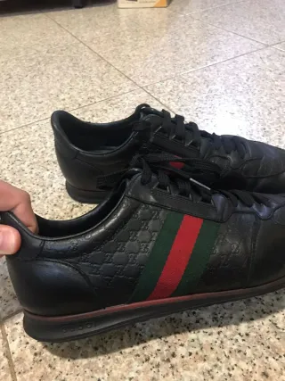 Scarpe di pelle Gucci uomo