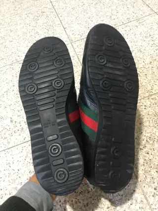 Scarpe di pelle Gucci uomo