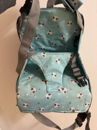 Trona portátil plegable