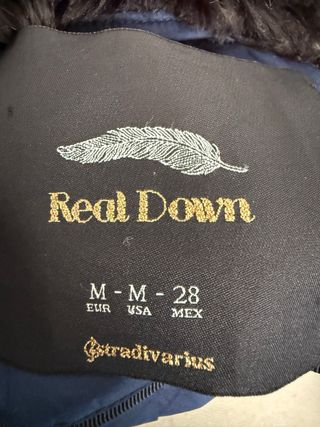 Anorak plumón  mujer azul