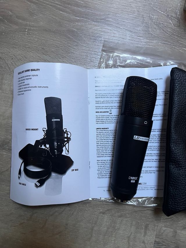 LD Systems D1013CUSB Micrófono Condensador