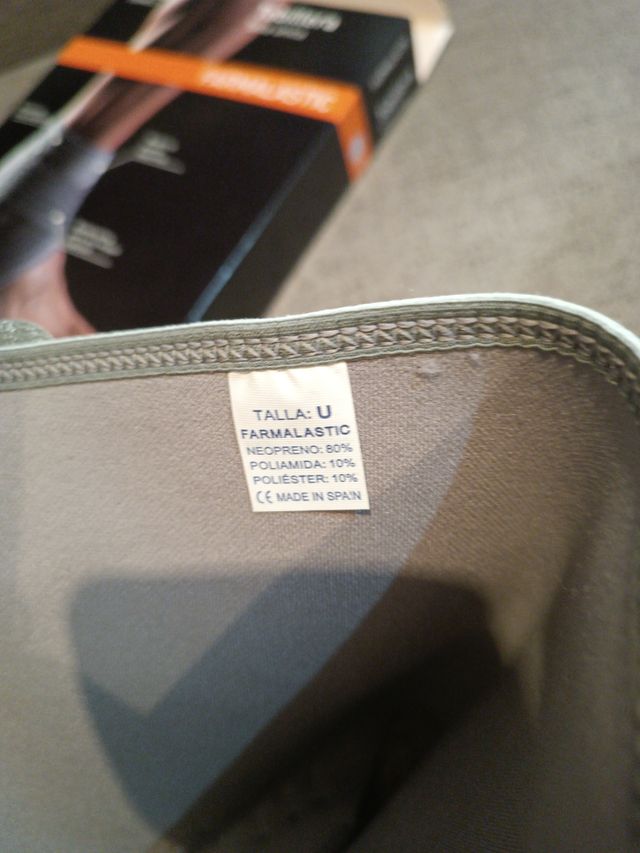 Tobillera Farmalastic Talla Única Neopreno Térmico
