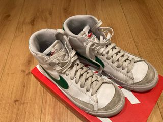 Zapatillas Nike Blazer Mid '77 Blancas y Verdes