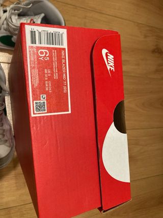 Zapatillas Nike Blazer Mid '77 Blancas y Verdes