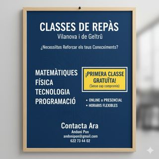 Clases de repàs particulars